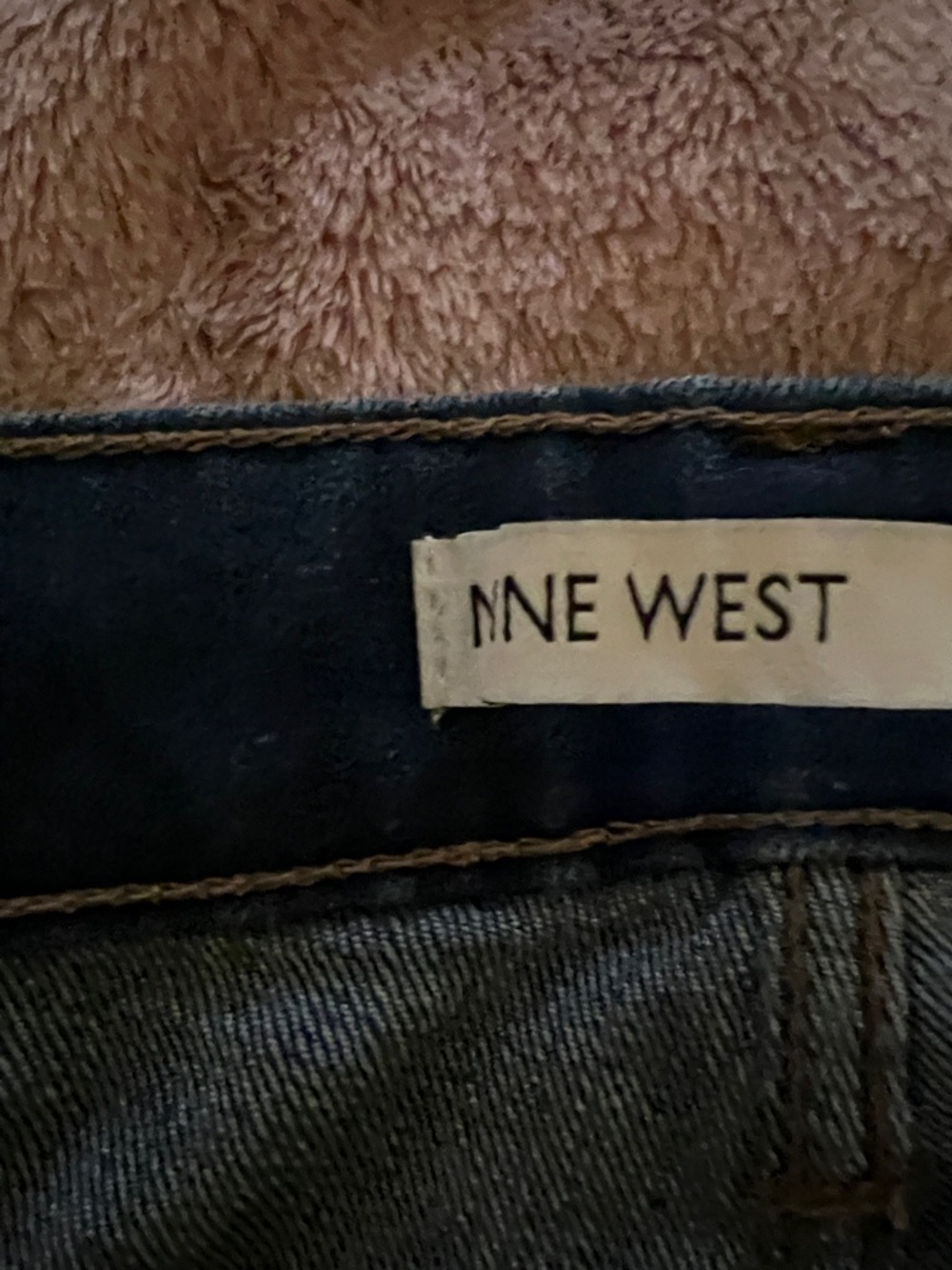 Nine West Dark Blue Denim Jeans - Picture 2 of 7